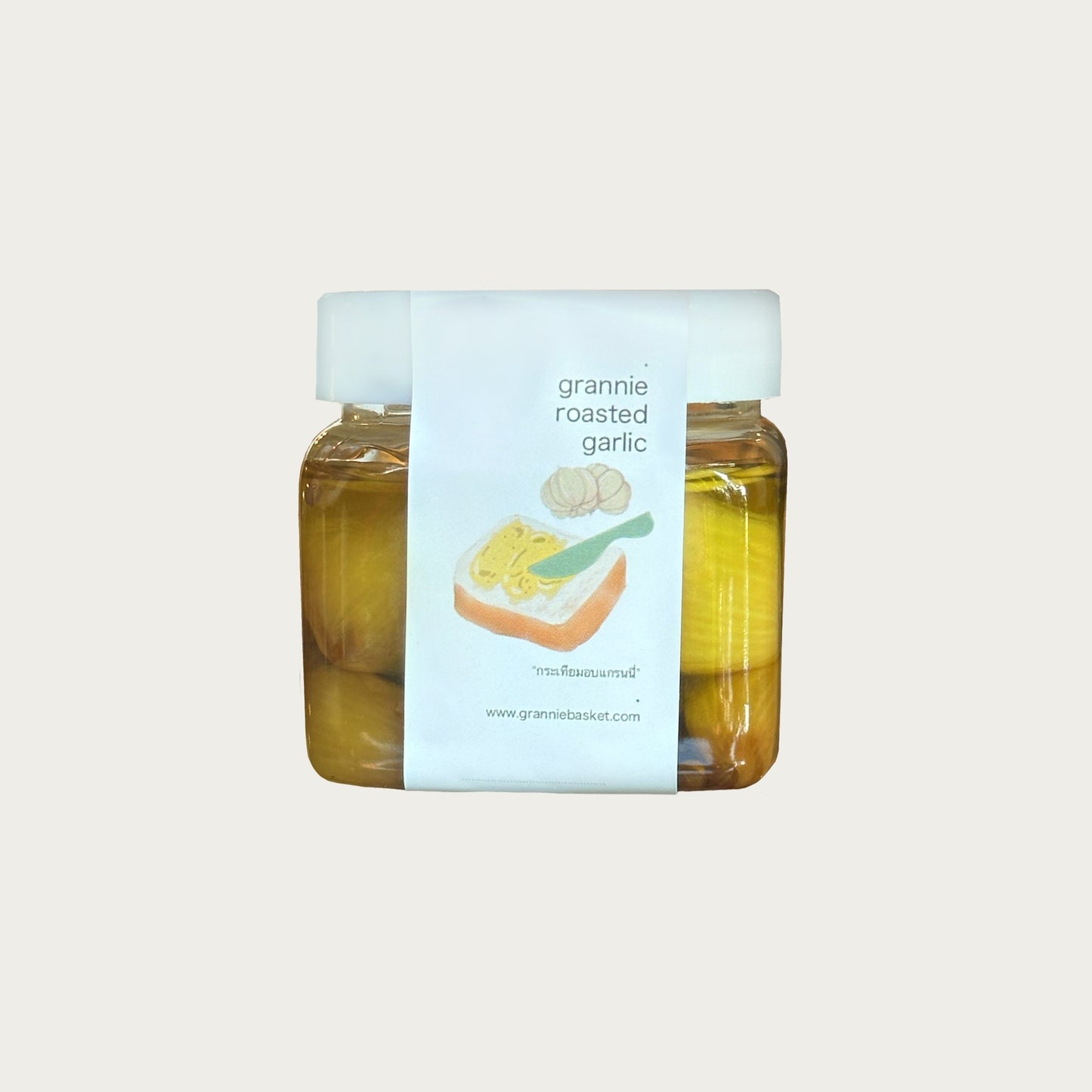 Roasted garlic 100 g. (กระเทียมอบ 100 กรัม)