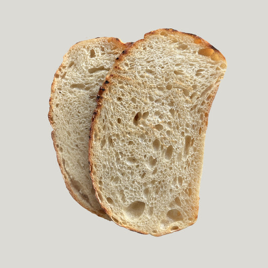 Plain sourdough slices (ซาวโดว์สไลด์เสิร์ฟคู่สเปรด 1 อย่าง)